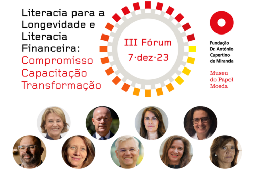 Literacia financeira e longevidade: conheça os oradores do Fórum de 7 de dezembro